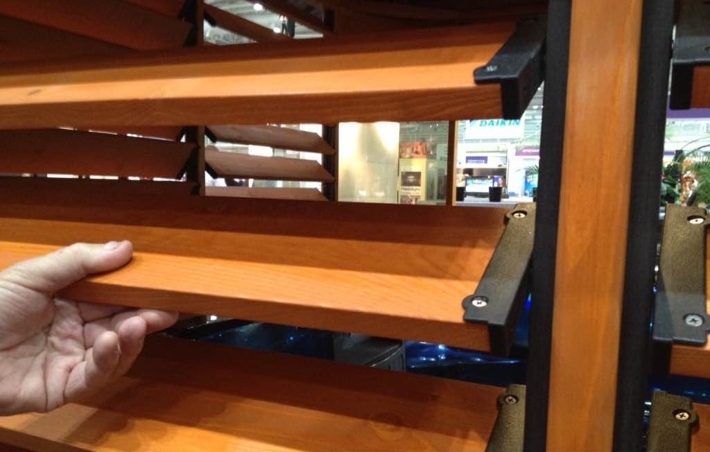 Flex Fence Movable Louvres Kits in Australia Timber Blinds Express